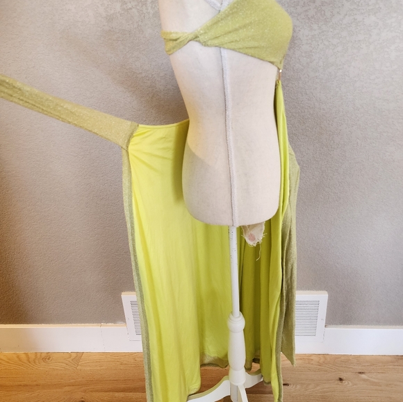 Meshki shimmer dress wrap around skirt size XS - Picture 8 of 11